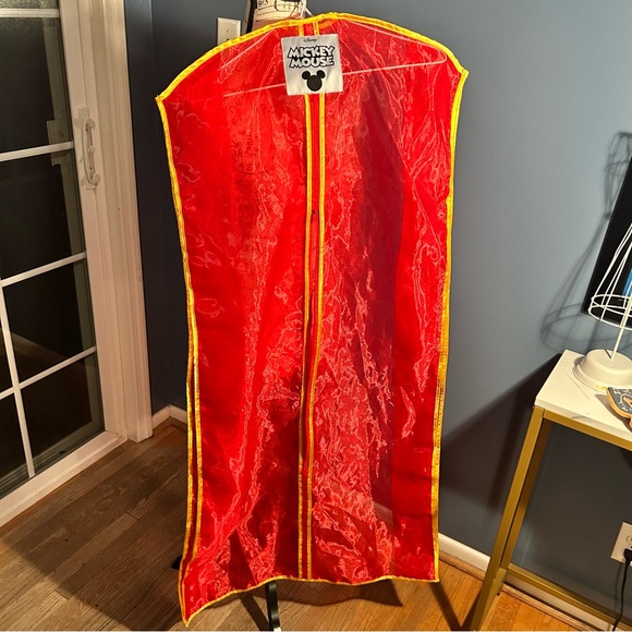 Disney Mickey Mouse Red Garment Bag - Picture 1 of 6
